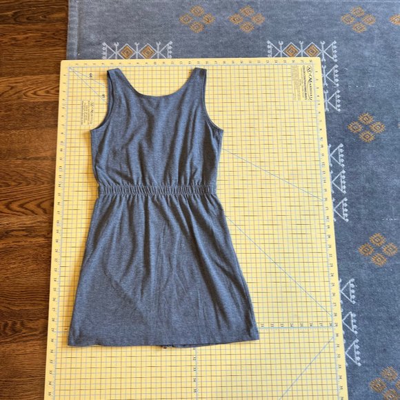 So Low zip-front minidress dark gray sz S - Picture 6 of 8